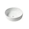 Alfi Brand ALFI brand ABC907-W White 15" Round Above Mount Ceramic Sink ABC907-W - alternate 4